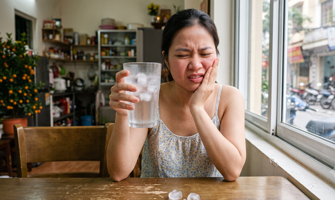 Vì sao răng bị ê buốt đột ngột khi ăn đồ nóng lạnh?