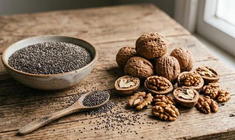 Hạt chia và 3 thực phẩm chay giàu omega-3 tốt cho sức khỏe tim mạch