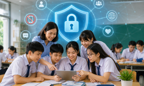 'Siết' quản lý điện thoại và mạng xã hội trường học để bảo vệ học sinh