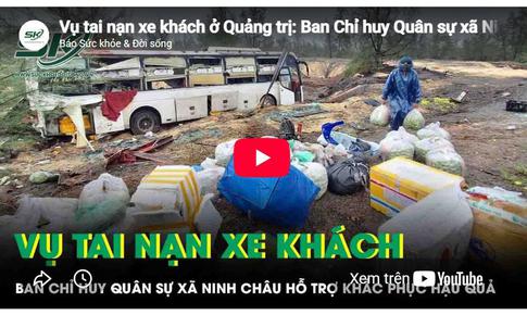 Vụ tai nạn xe khách ở Quảng Trị: Ban Chỉ huy Quân sự xã Ninh Châu hỗ trợ khắc phục hậu quả