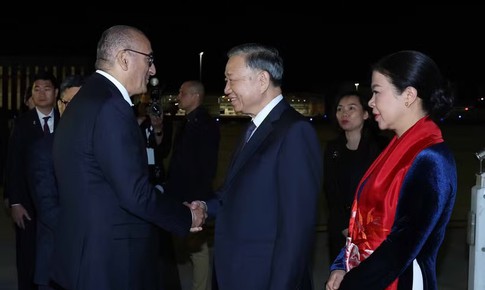 Tổng Bí thư, Chủ tịch nước Tô Lâm bắt đầu thăm chính thức Cộng hòa Pháp