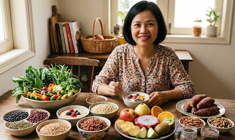 8 thực phẩm giàu chất xơ hỗ trợ giảm mỡ bụng sau tuổi 50