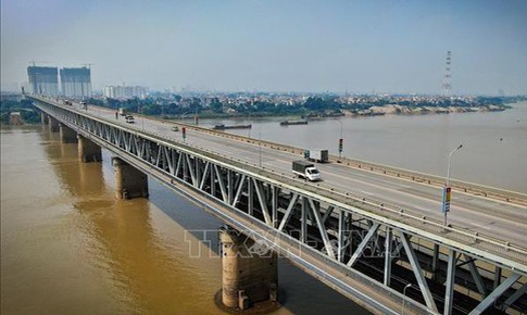 Hà Nội: Các loại xe bị cấm qua cầu Thăng Long từ 15/9
