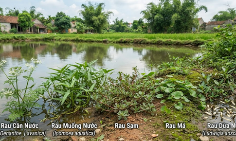 5 loại rau dân dã mọc ở bờ ao, bờ ruộng hỗ trợ kiểm soát huyết áp