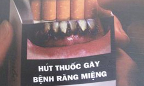 Đề xuất nâng cảnh báo tác hại thuốc lá trên bao bì lên 85%