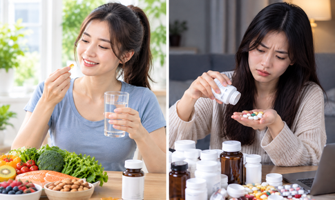 Sai lầm hay gặp gây hại sức khỏe khi tự ý bổ sung vitamin