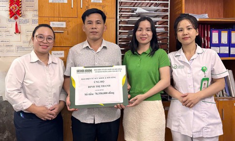 Hơn 78 triệu đồng đến với người mẹ 3 con bị tai nạn giao thông