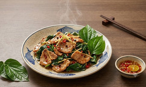 5 món ăn từ lá lốt giảm đau nhức xương khớp sau tuổi 60