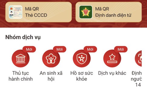 Thủ tục hành chính trên VNeID được miễn, giảm phí, lệ phí