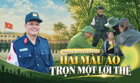 Thượng tá, Bác sĩ Vũ Thế Hào: Hai màu áo, trọn một lời thề