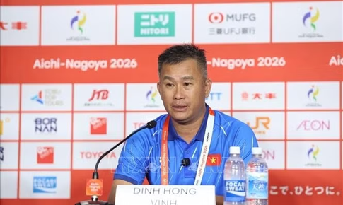 ASIAD 2026: HLV Đinh Hồng Vinh xem chiến thắng trước Philippines là 'bước đệm'