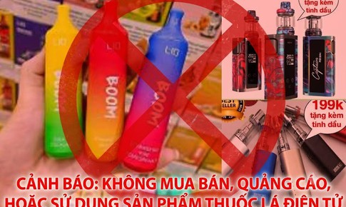 Nghiện thuốc lá điện tử sau một lần tò mò, cảnh báo cái giá phải trả
