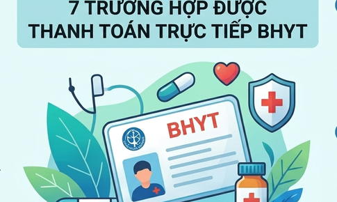 BHYT thanh toán trực tiếp cho người bệnh trong 7 trường hợp nào?