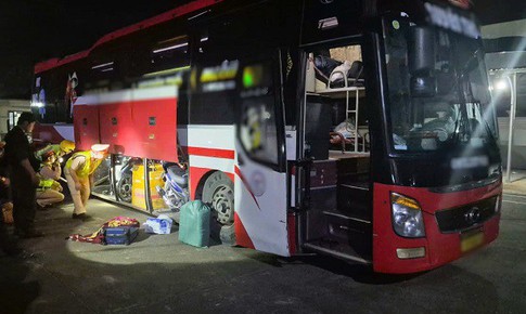 Kiểm tra xe khách phát hiện 2 xe máy liên quan vụ trộm