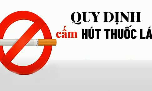 Đề xuất mở rộng các địa điểm cấm hút thuốc hoàn toàn