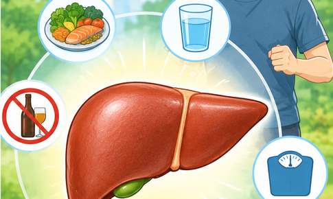 Những thói quen đơn giản giúp lá gan khỏe mạnh