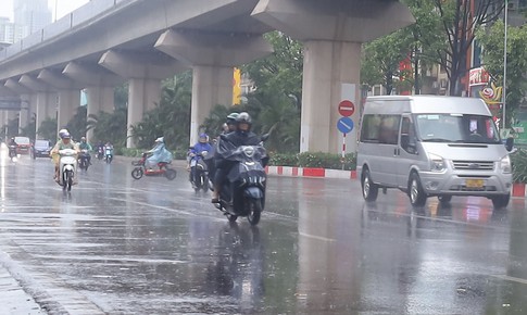 Những khu vực sắp mưa rất to từ chiều nay