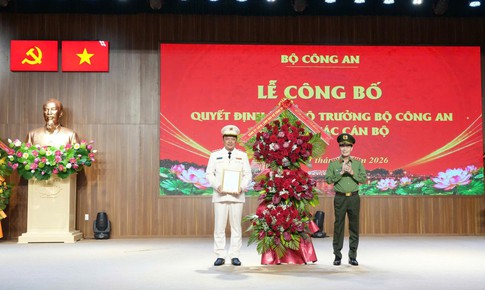 Phó Giám đốc Công an TPHCM giữ chức Giám đốc Công an TP Huế