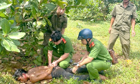 Bị cha dượng la mắng, thanh niên 20 tuổi dùng dao gây án