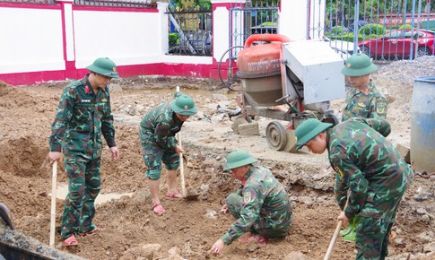 Phát hiện thêm nhiều hài cốt liệt sĩ trong khuôn viên ngân hàng