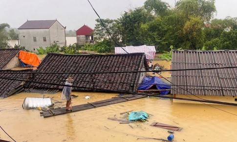 Miền Bắc giảm nhiệt, các tỉnh từ Tp Huế trở vào tiếp tục mưa lớn
