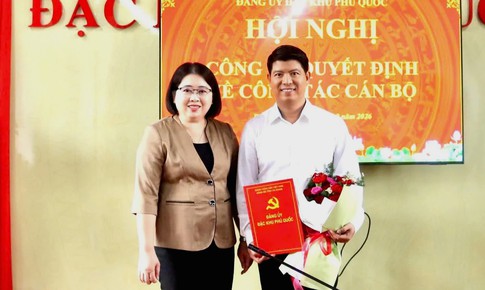 Thượng tá công an làm Chánh văn phòng Đảng ủy đặc khu Phú Quốc
