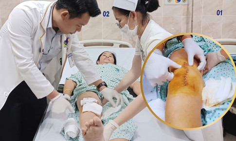 Đứng bán hàng nhiều năm, chủ tiệm tạp hóa phải ngồi xe lăn vào viện