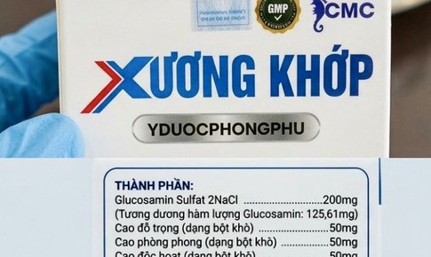 Rà soát, ngăn chặn việc lưu thông và sử dụng sản phẩm xương khớp của YDUOCPHONGPHU