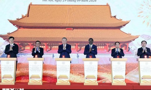 Tổng Bí thư, Chủ tịch nước Tô Lâm dự Lễ khởi công Dự án đầu tư bảo quản, tu bổ, phục hồi Điện Kính Thiên