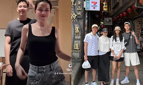 Con trai Hoa hậu Thùy Lâm gây sốt khi 'đu trend' cùng mẹ