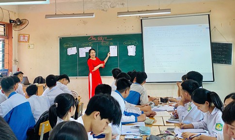 Không thi giáo viên, học sinh giỏi cấp trường để lấy thành tích