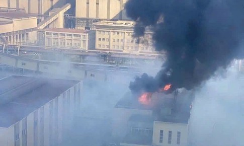 Sự cố lò cao Formosa, xuất hiện cột khói lớn
