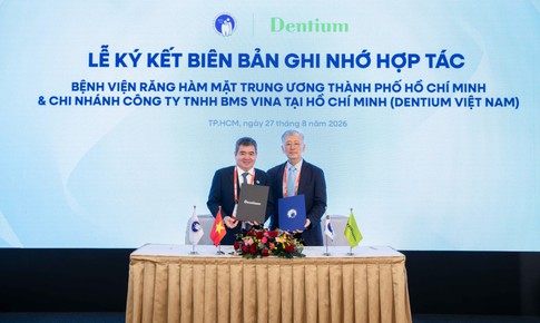 Dentium đồng hành cùng nha khoa Việt Nam qua chuỗi dấu ấn tại VIDEC 2026