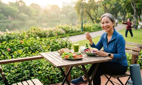 3 thói quen hàng đầu giúp lão hóa khỏe mạnh