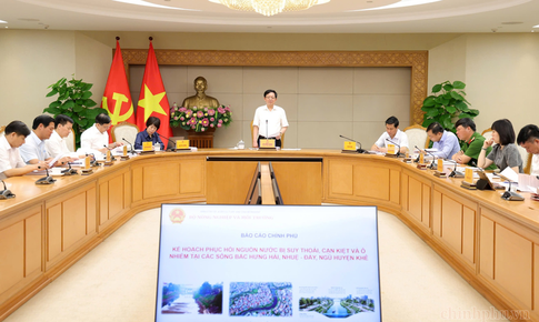 Chỉ đạo của Phó Thủ tướng để hồi sinh 3 dòng sông ô nhiễm, suy kiệt