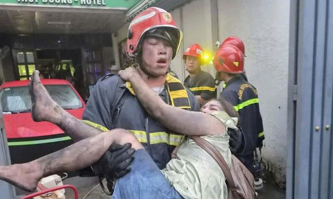 TPHCM: Nhiều nạn nhân vụ cháy khách sạn nhập viện do ngộ độc khí CO