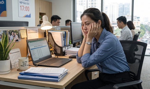 Vì sao bạn luôn buồn ngủ sau bữa trưa?