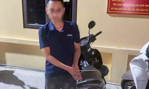 Từ vụ che biển số bằng khẩu trang, Công an bắt giữ đối tượng trộm xe máy