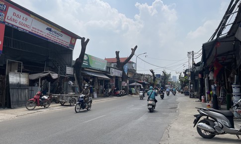 Hiện trạng mở rộng đường 70 qua Tây Mỗ, Xuân Phương