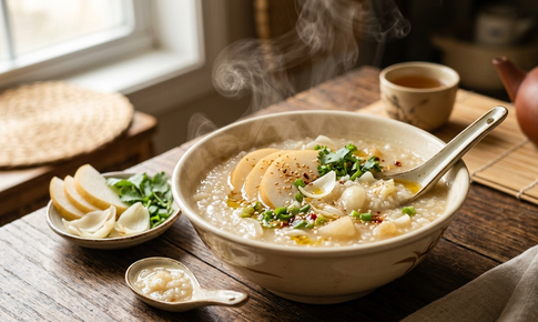 5 món cháo dưỡng phế thích hợp những ngày đầu thu