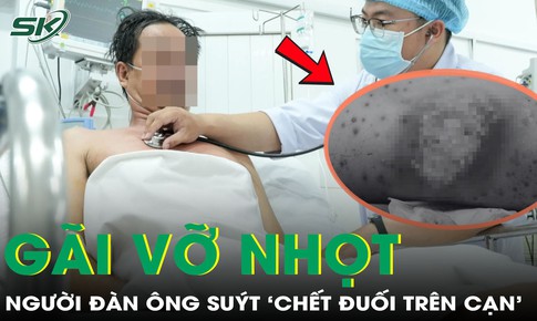 Gãi vỡ mụn nhọt, người đàn ông 50 tuổi suýt 'chết đuối trên cạn'