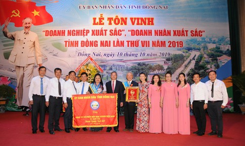 C&#244;ng ty Vedan Việt Nam được vinh danh “Doanh nghiệp xuất sắc” tỉnh Đồng Nai năm 2019