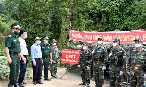 Nghệ An: Tăng cường c&#244;ng t&#225;c ph&#242;ng, chống dịch COVID-19 tr&#234;n tuyến bi&#234;n giới