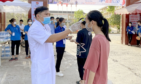 Hà Tĩnh triển khai phòng, chống dịch cho kỳ thi tốt nghiệp THPT