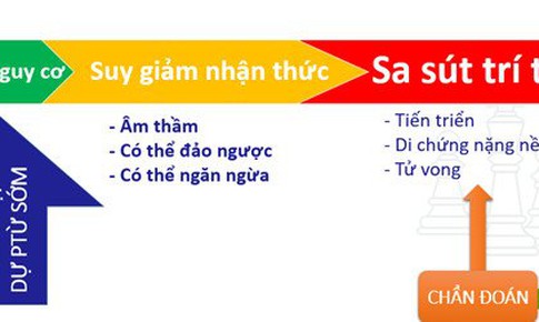 Suy giảm nhận thức nhẹ v&#224; bệnh sa s&#250;t tr&#237; tuệ