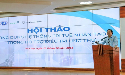 Tr&#237; tuệ nh&#226;n tạo được ứng dụng thường quy tại BVĐK tỉnh Ph&#250; Thọ