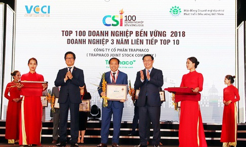 Doanh nghiệp dược duy nhất 3 năm liền nhận Top 10 doanh nghiệp bền vững