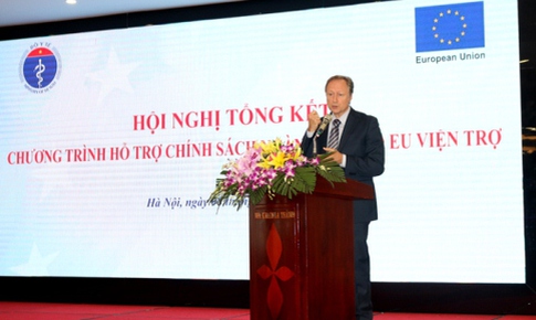 EU t&#224;i trợ 3500 tỷ đồng cho Chương tr&#236;nh hỗ trợ ch&#237;nh s&#225;ch ng&#224;nh y tế Việt Nam