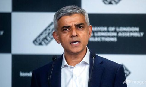 Ông Sadiq Khan tái đắc cử Thị trưởng London