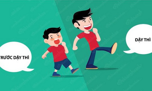 Những thay đổi bước ngoặt khi trẻ dậy thì